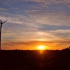 Sonnenuntergang in den Meeden
